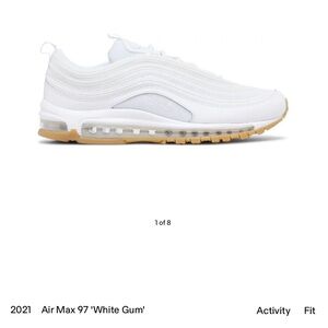 Nike Air Max 97 'White Gum' Men’s 7.5